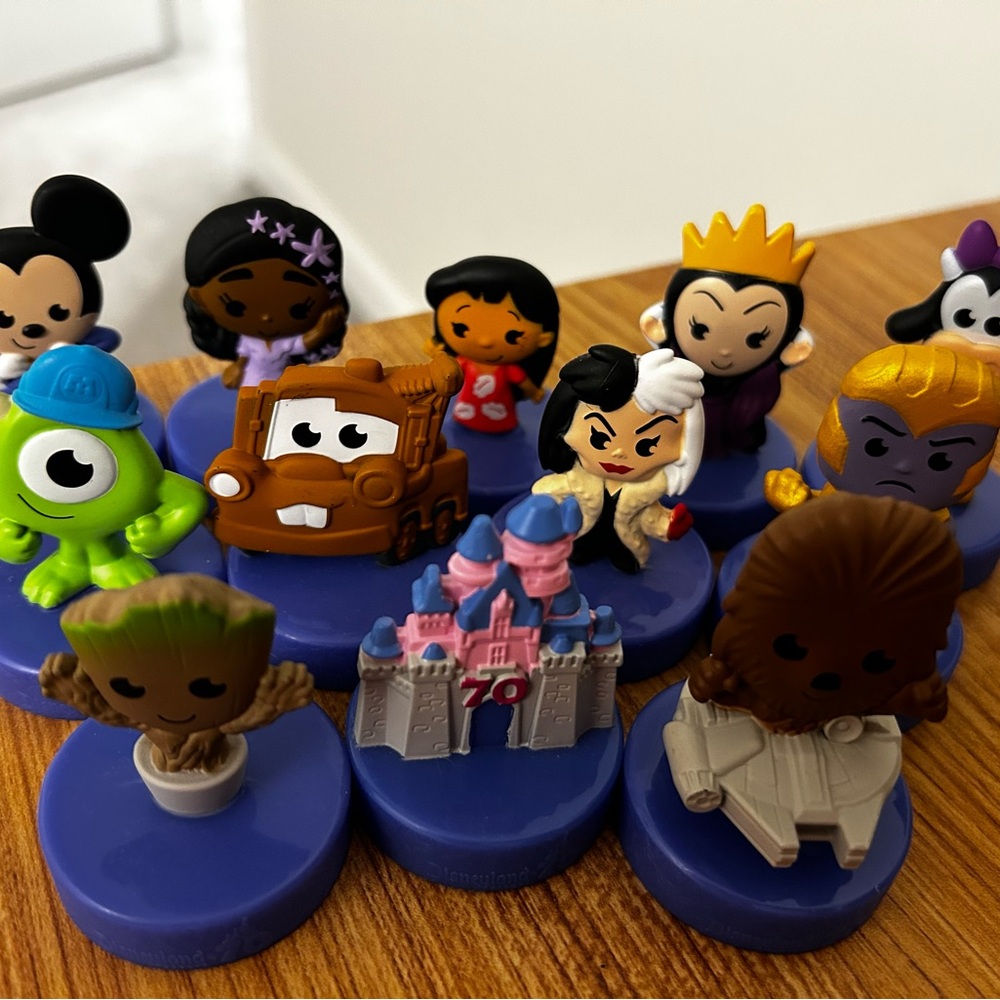 Just Pay for Shipping- 70th Anniversary MCDS 12 Disney Magical Friends Figurines